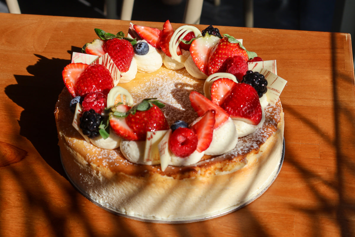 Baked Ricotta Cheesecake